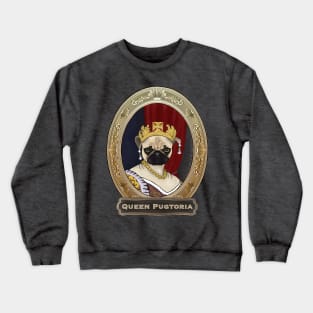 Queen Pugtoria Crewneck Sweatshirt